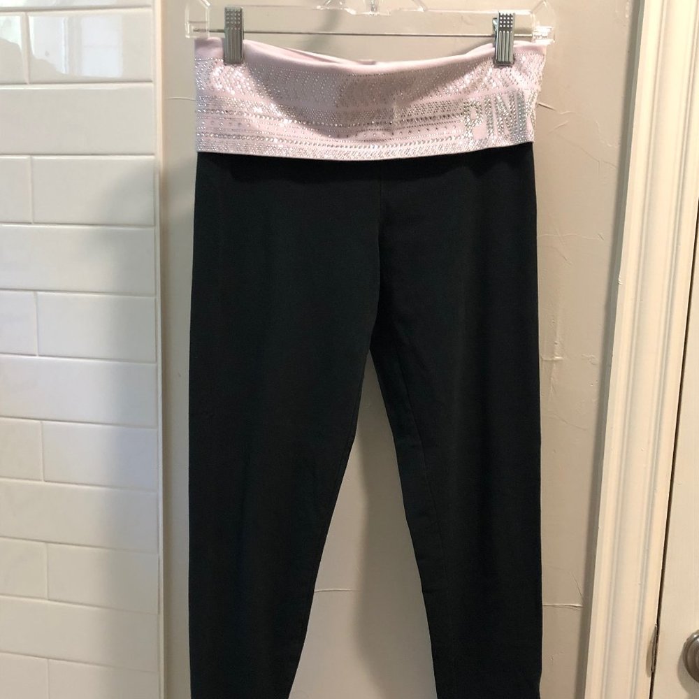 PINK Victoria's Secret bling yoga pants